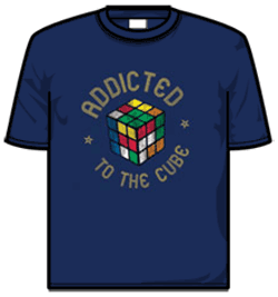Rubiks Tshirt - Addicted To