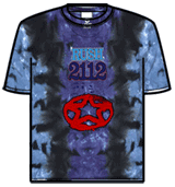 Rush Tshirt - 2112 Pentagram
