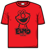 Sesame Street Tshirt - Elmo Head