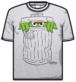 Sesame Street Tshirt - Oscar Eyes