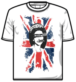 Sex Pistols Tshirt - Flag Queen