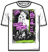 Sex Pistols Tshirt - London Outrage