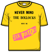 Sex Pistols Tshirt - Never Mind Yell