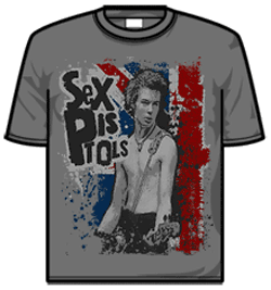 Sex Pistols Tshirt - Sid Flag