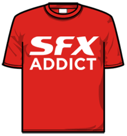 Sfx Tshirt - Addict (red)