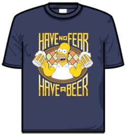 Simpsons Tshirt - Have No Fear