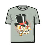 Six Bunnies Tshirt - Skull Hat
