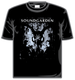 Soundgarden Tshirt - Smoke Skull