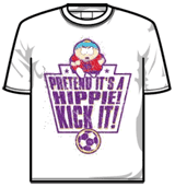 South Park Tshirt - Cartman Hippieflag