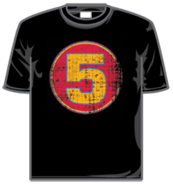 Speed Racer Tshirt - 5 Distress