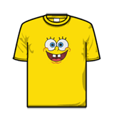 Spongebob Squarepants Tshirt - Face Yell Kids