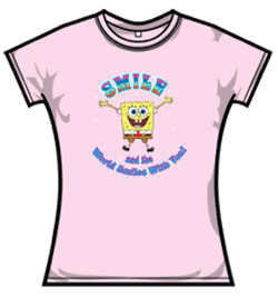 Spongebob Squarepants Tshirt - Rainbow