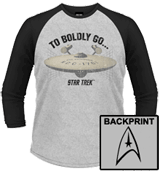 Star Trek Shirt - To Boldly Go