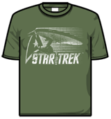 Star Trek Tshirt - Vintage Silver