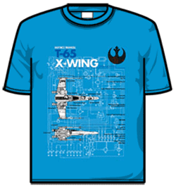 Star Wars Tshirt - Haynes X Wing