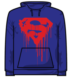 Superman Hoodie - Dripping Logo