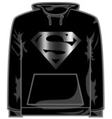 Superman Hoodie - Metalic Logo
