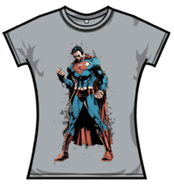 Superman Tshirt - Distorted