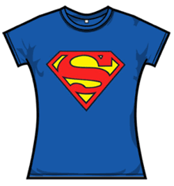 Superman Tshirt - Logo Blue