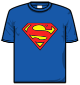 Superman Tshirt - Logo Blue