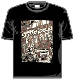System Of A Down Tshirt - Voodoo