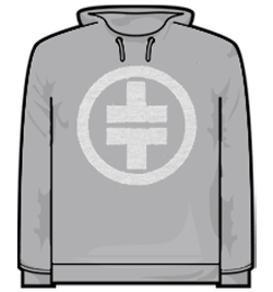 Take That Hoodie - Logo Grey