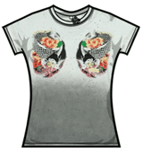 Tattoo Fashion Tshirt - Oriental Carp Chest