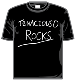 Tenacious D Tshirt - Rocks