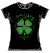 Thin Lizzy Tshirt - Four Leaf Clover