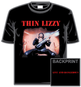 Thin Lizzy Tshirt - Live And Dangerous