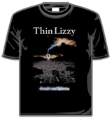 Thin Lizzy Tshirt - Thunder And Lightning