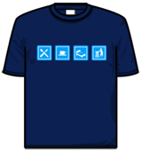Tidy Tshirt - Eat Drink Sleep Tidy