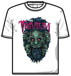Trivium Tshirt - Voodoo Heads