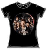 Twilight Tshirt - Cullen Group Lion Cloud