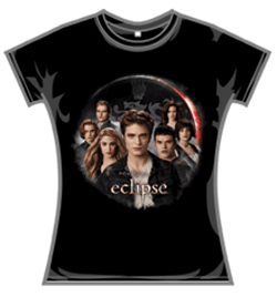 Twilight Tshirt - Cullen Group Lion Cloud
