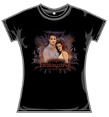 Twilight Tshirt - Edward & Bella Wleaves