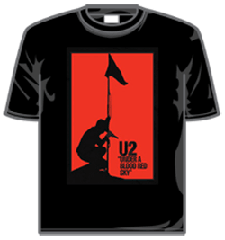 U2 Tshirt - Red Sky