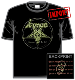 Venom Tshirt - Welcome To Hell