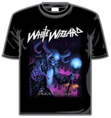 White Wizzard Tshirt - Over The Top