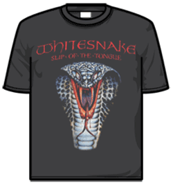 Whitesnake Tshirt - Tongue