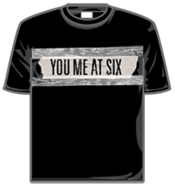 You Me At Six Tshirt - Tape