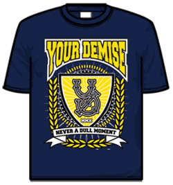Your Demise Tshirt - Crest