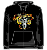 Zz Top Hoodie - Six Shooter
